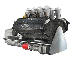 Glorious. Every gear, valve, piston and moving internal component is modelled.