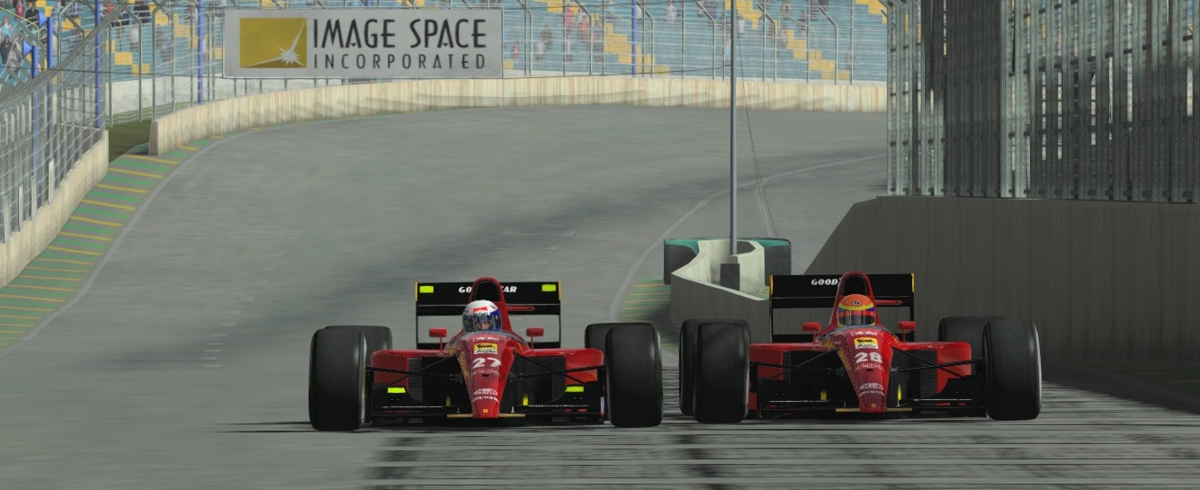 Wheel to wheel with Prost